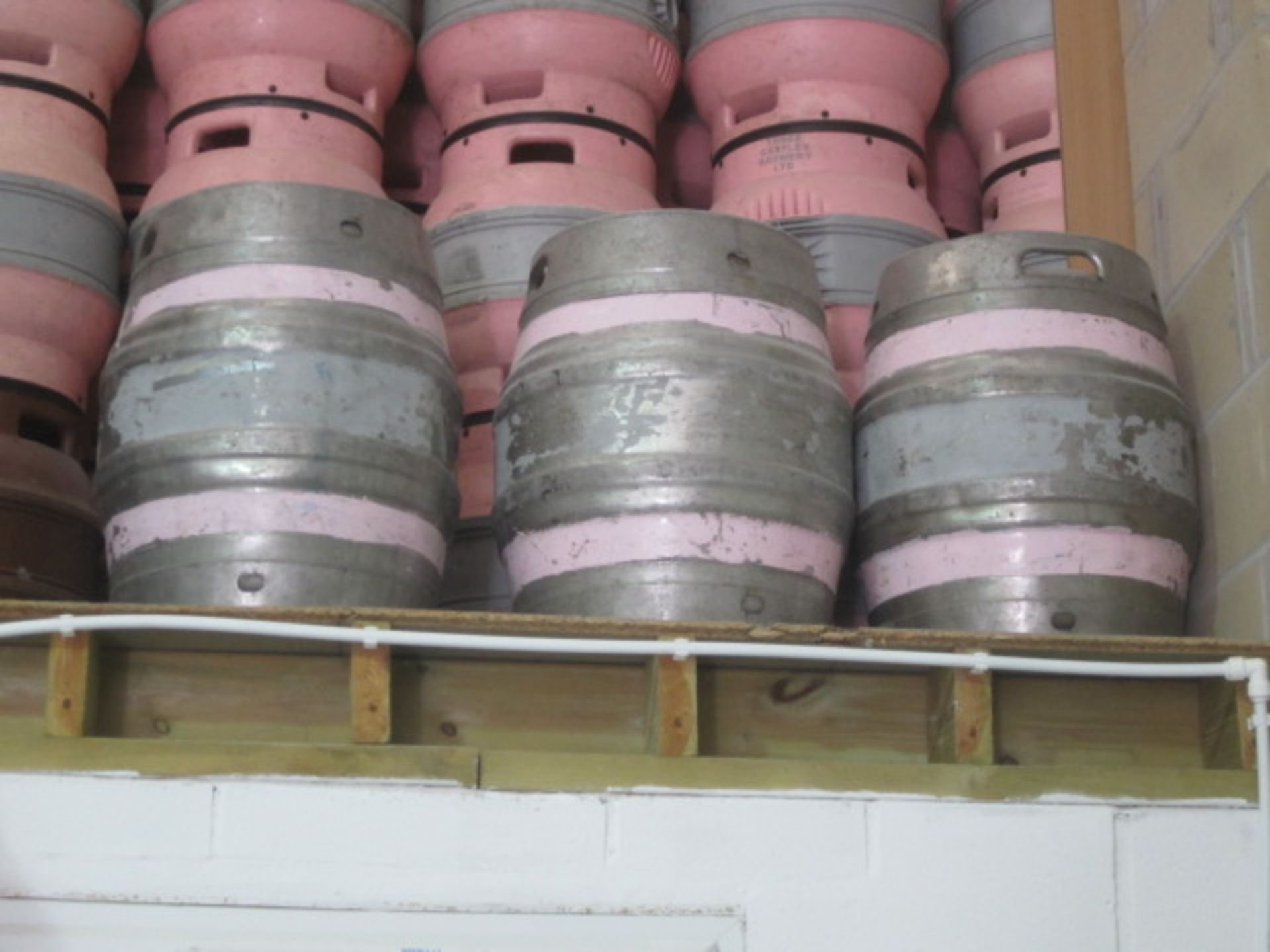 Nine 18 gallon metal casks - Image 2 of 2