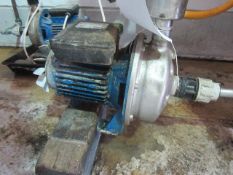 Ebara CDXM/A 70/05 diaphragm pump, serial no. 1615050000 Please note: Acceptance of the final