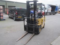 Caterpillar GP15 LPG triple mast forklift truck, with side shift, basic capacity 1500kgs, max height