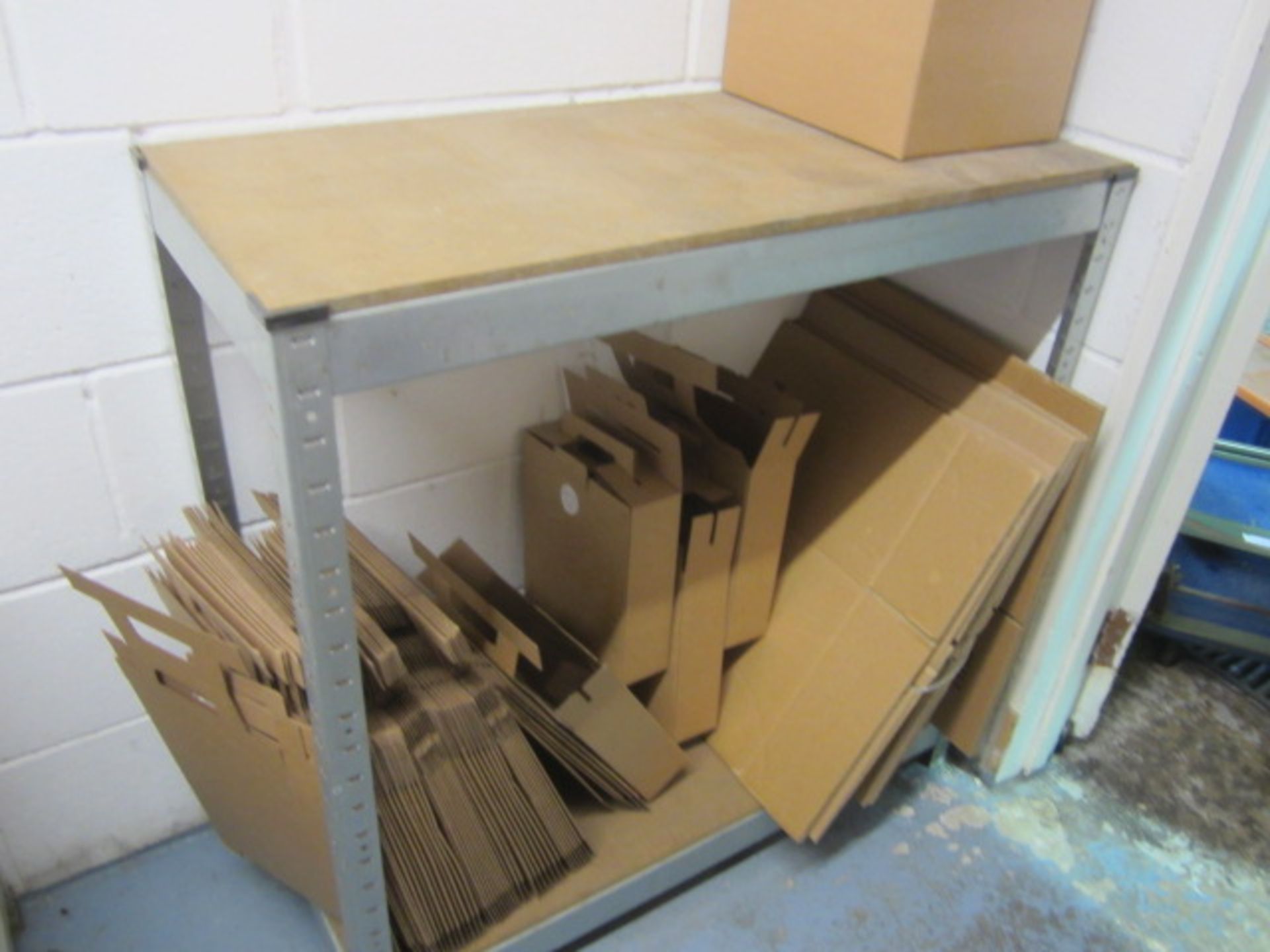 Five twin shelf storage racks, 900 x 400 x 920mm - Image 2 of 3