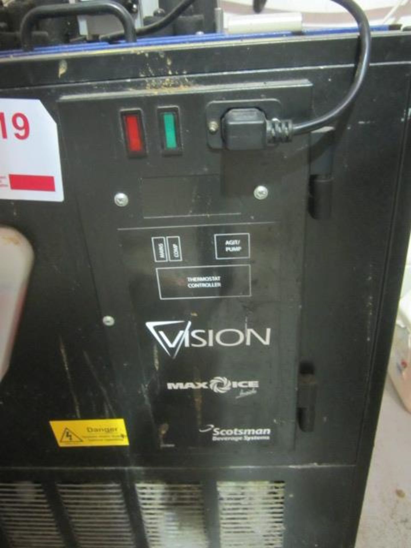 Scotsman Vision Max Ice water cooled chiller pump, model 01-3102-37, serial no. 20071022G786 (re- - Image 3 of 4