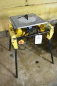 Dewalt DW743 adjustable table saw