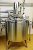 Hangzhou Huite fermentation stainless steel vertical cylindrical tank (2017)
