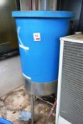 Plastic water tank, approx dia 680mm,