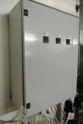 Schneider Electric PLC cabinet with Inkbird temperature readout