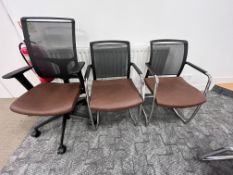 Swivel Chair and side chairs