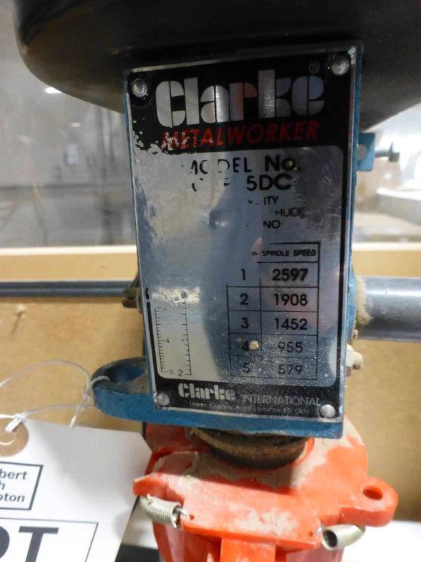 Clarke pedestal drill - Image 2 of 2