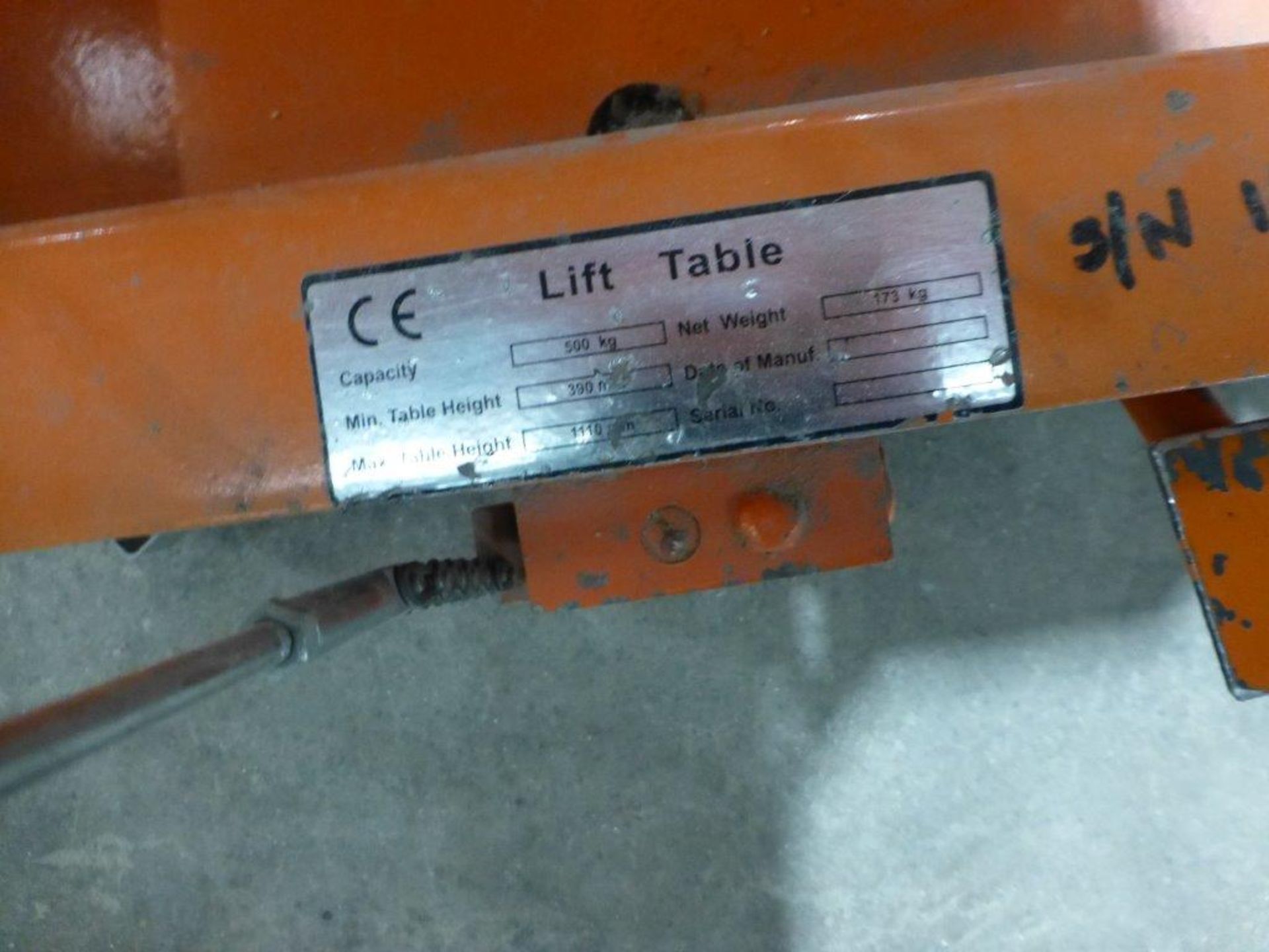 Lift table - Image 3 of 3