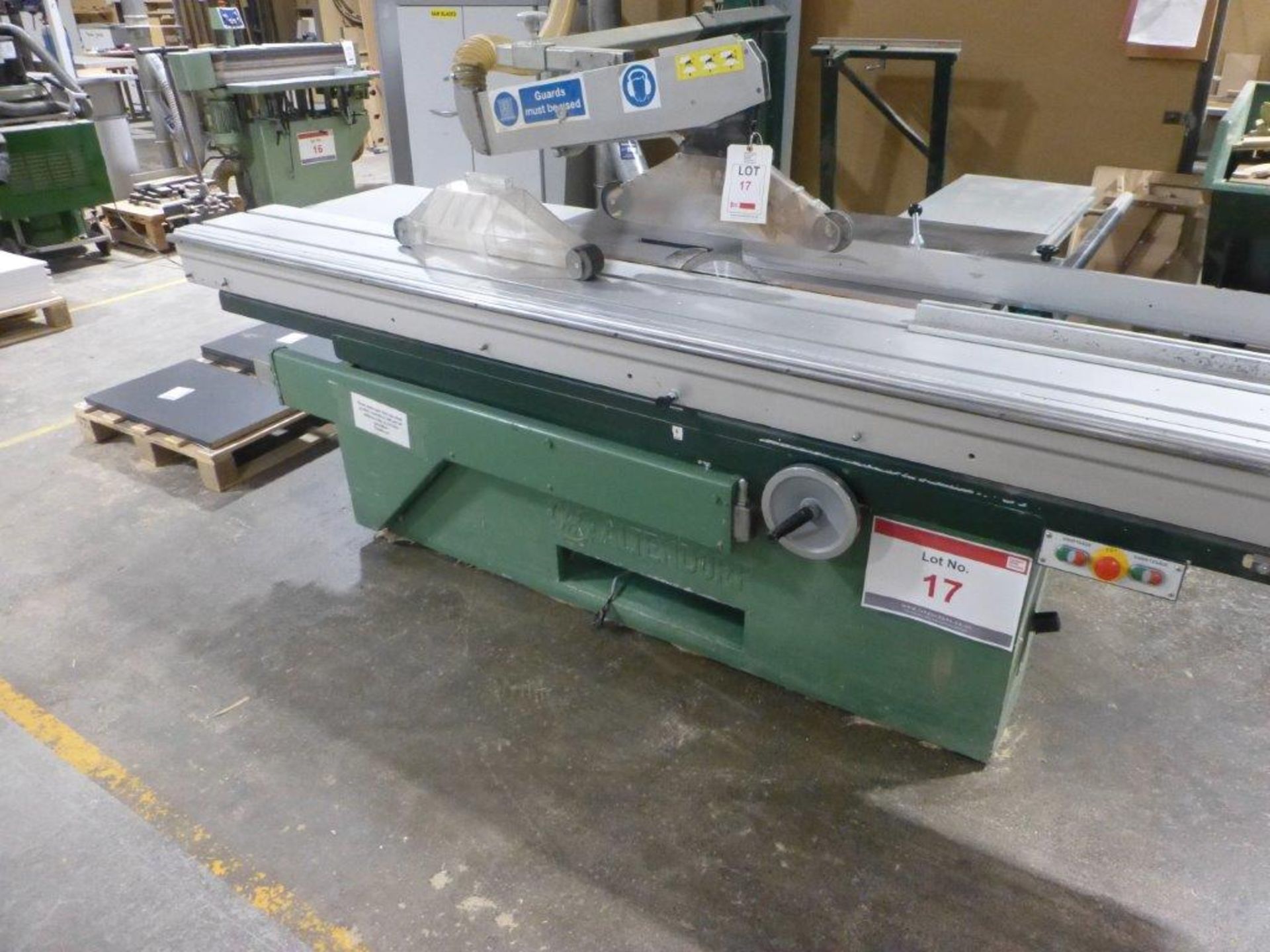 Altendorf F45 panel saw