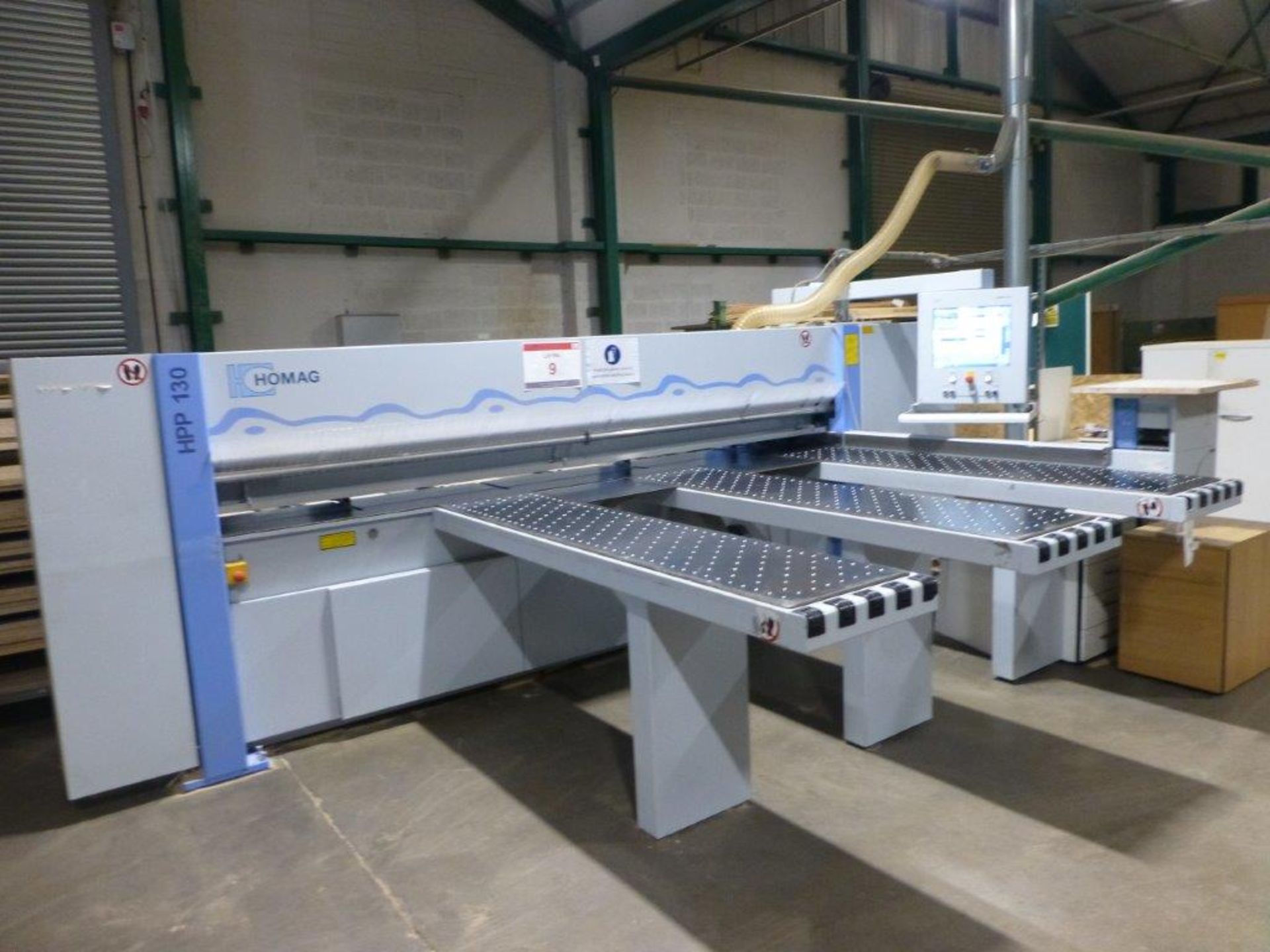 Homag type HPP130/32/32 front loading auto panel saw