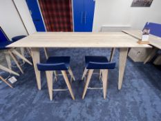 High table and stools