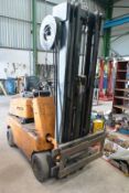 Hyster S 50 C LPG multi-duplex forklift