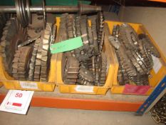 Three boxes of various cutting wheels