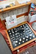 Boxed hardened steel ball set (completeness unknown)
