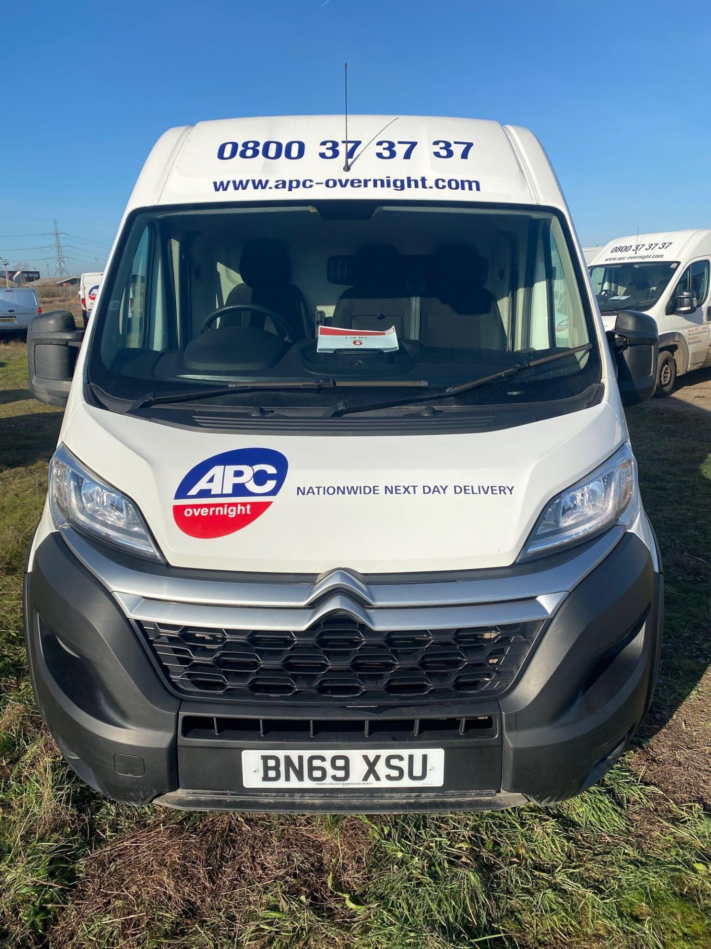 Citroen Relay 35 Heavy L3 H2 Enterprise Blue BHDi 55 diesel high roof panel van, Registration No.