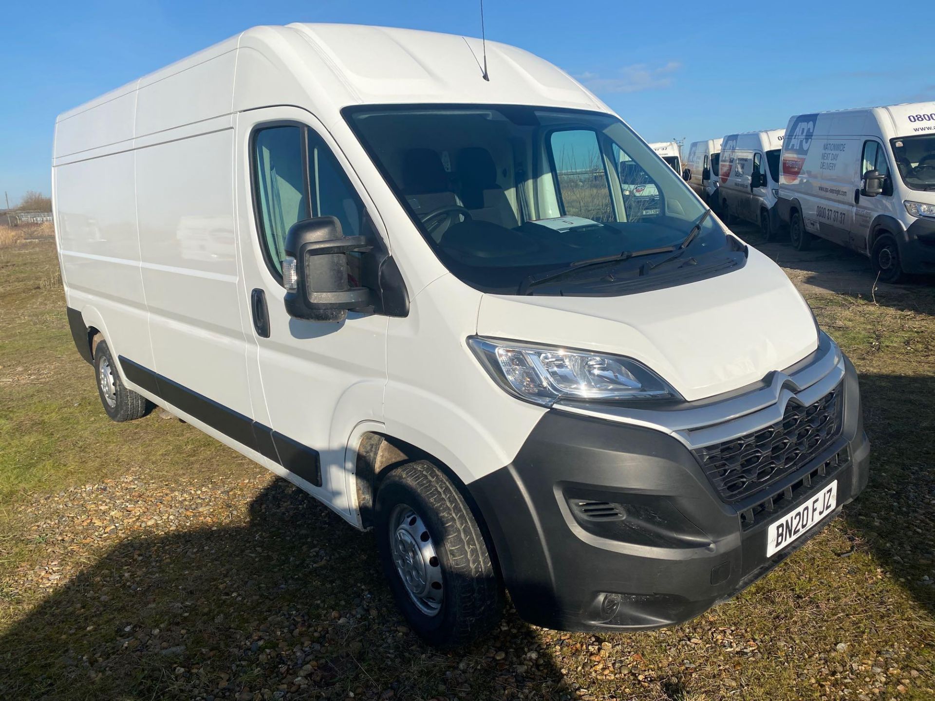 Citroen Relay 35 L3 H2 Enterprise BHDi diesel panel van, Registration No. BN20 FJZ, Date of