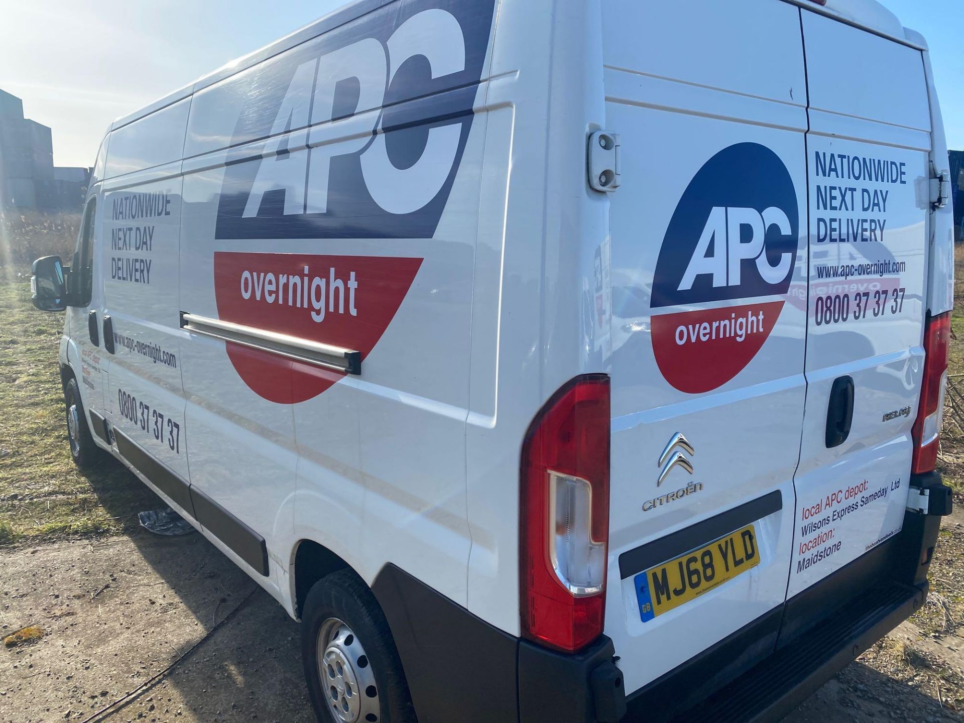 Citroen Relay 35 L3 H2 Enterprise Blue Hdi high roof diesel panel van, Registration No. MJ68 YLD, - Image 3 of 12