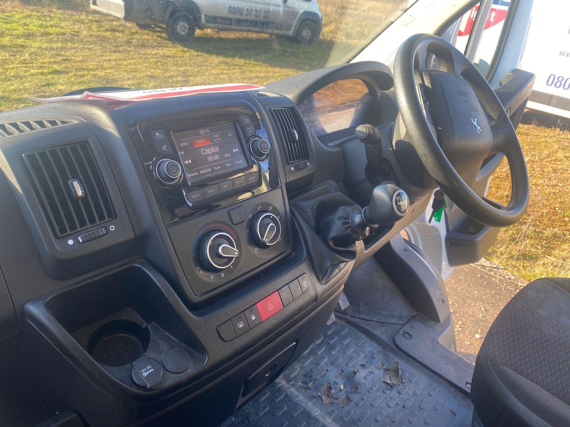 Peugeot Boxer 435 Pro L4 H2 Blue Hdi medium roof diesel panel van, 2200cc, Registration No. BJ70 - Image 9 of 11