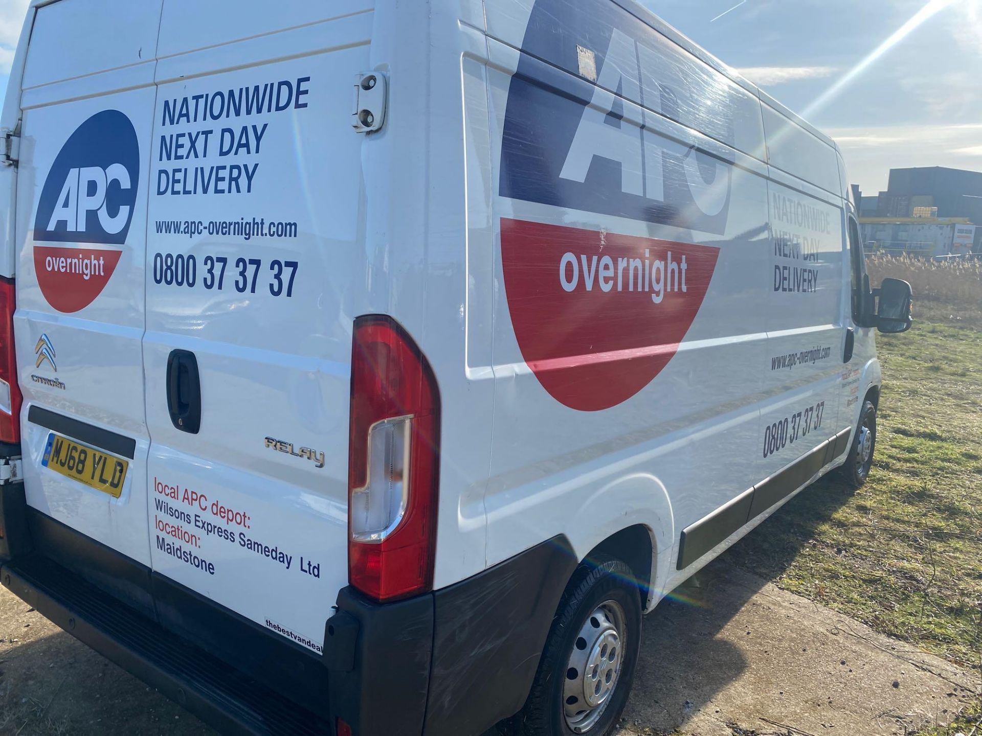 Citroen Relay 35 L3 H2 Enterprise Blue Hdi high roof diesel panel van, Registration No. MJ68 YLD, - Image 4 of 12