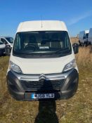 Citroen Relay 35 L3 H2 Enterprise Blue Hdi high roof diesel panel van, Registration No. MJ68 YLB,