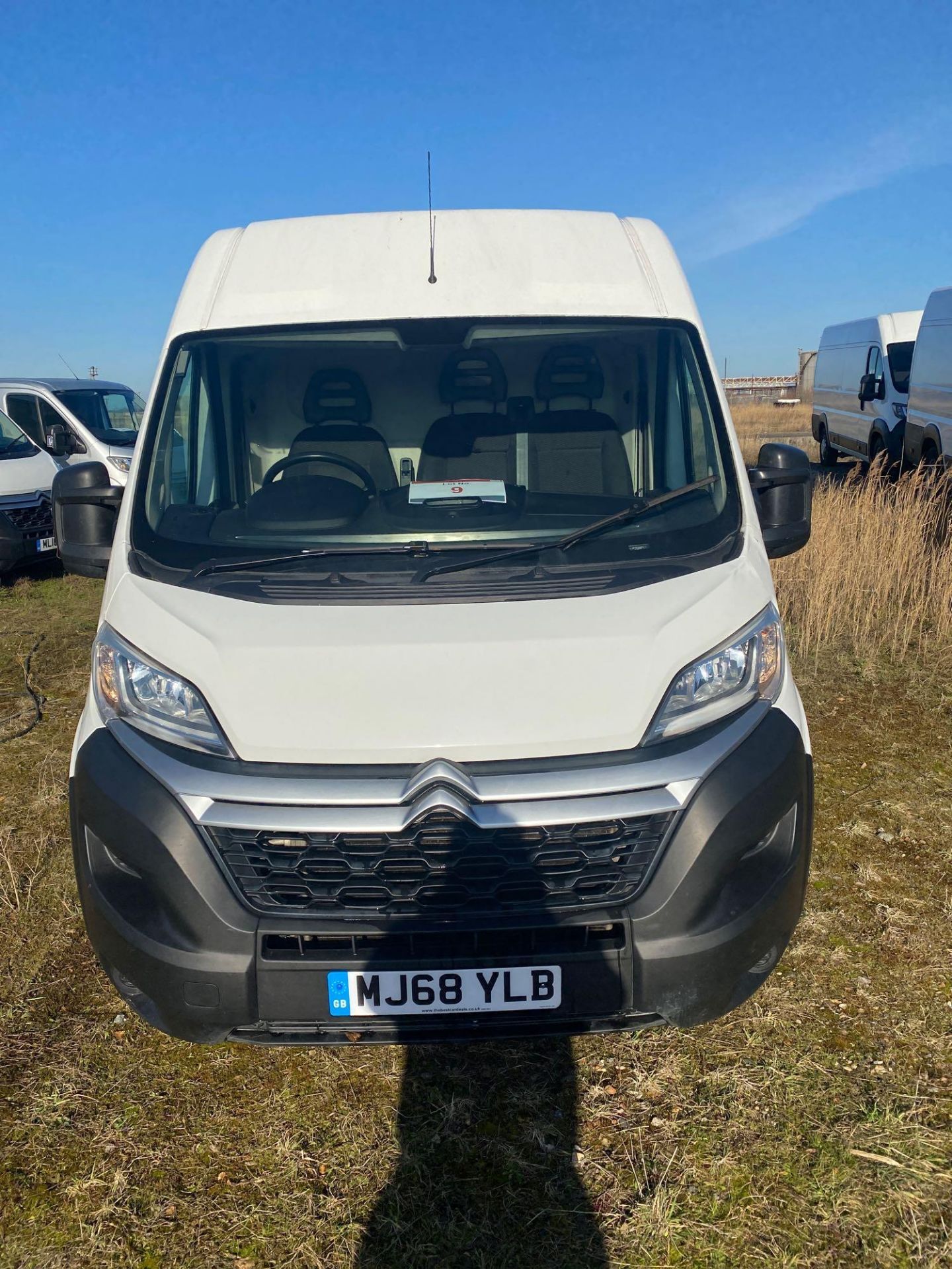 Citroen Relay 35 L3 H2 Enterprise Blue Hdi high roof diesel panel van, Registration No. MJ68 YLB,