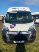 Citroen Relay 35 Heavy L4 H2 Enterprise blue BHDi 55 diesel high roof panel van, Registration No.