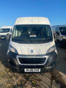 Peugeot Boxer 435 Pro L4 H2 blue Hdi medium roof diesel panel van, 2200cc, Registration No BG20