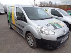 Peugeot Partner 625 Professional L1 1.6 Hdi car derived van, 74bhp. Registration: RK15 XFV. Recorded