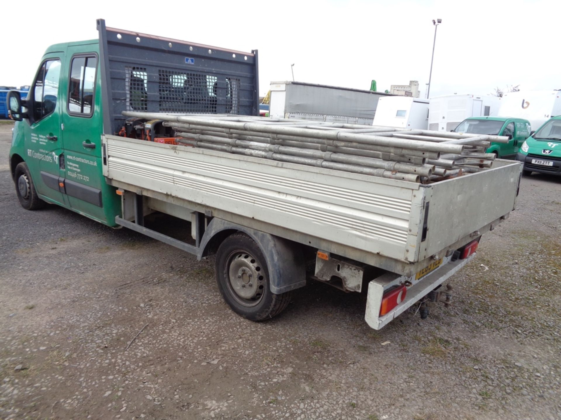 Vauxhall Movano F3500 L3h1 2.3Cdti dropside, 123bhp Registration: YE63 VLB Recorded mileage: 64, - Image 2 of 20