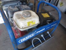 Draper Expert portable petrol generator with Honda PG2700R engine