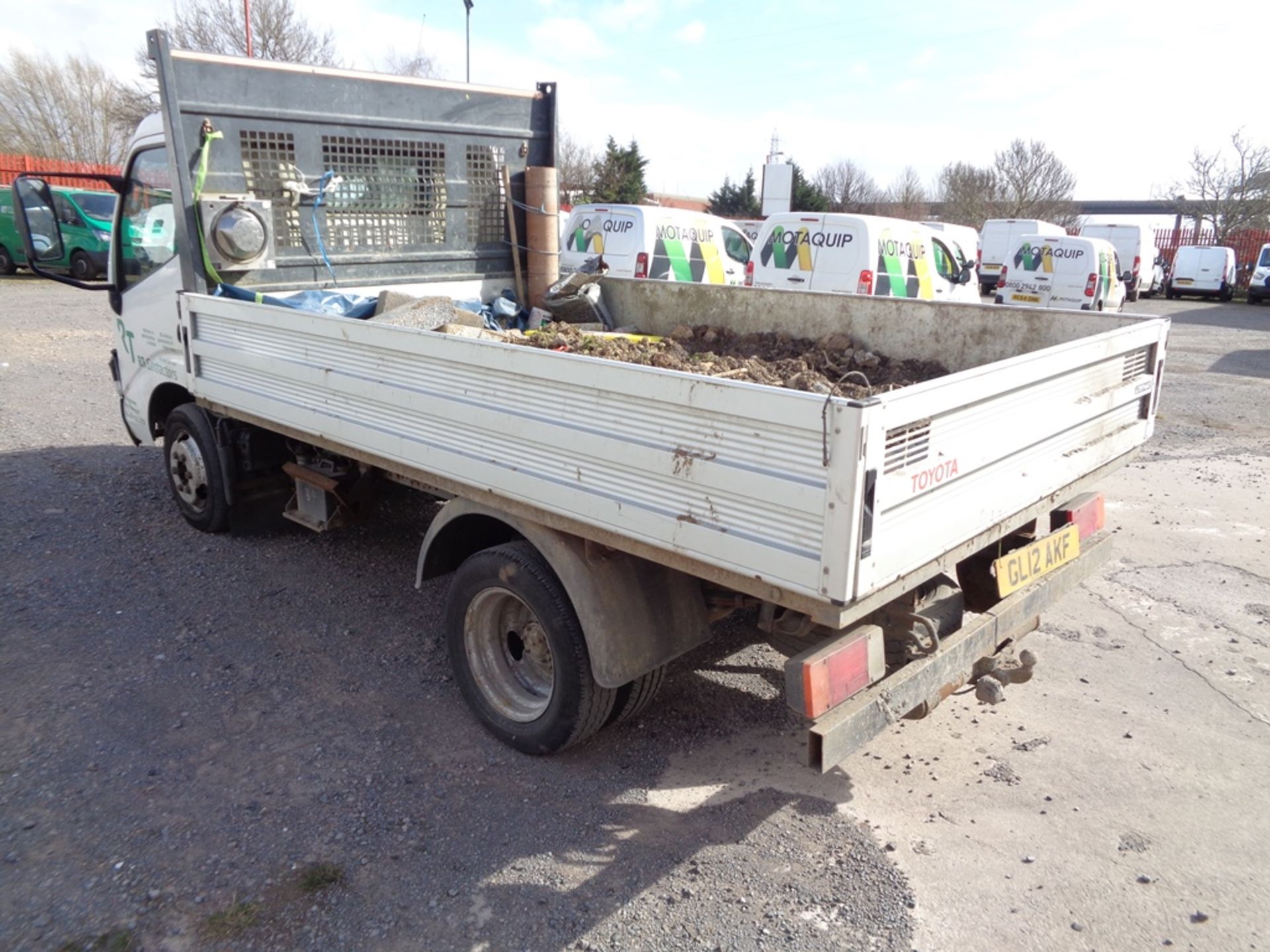 Toyota Dyna 350 D-4D 3.0 Mwb dropside, 143bhp Registration: GL12 AKF Recorded mileage: 63,146 MOT: - Image 2 of 20