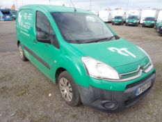 Citroen Berlingo 625 Enterprise 1.6Hdi car derived van, 74bhp Registration: LF64 XUO Recorded