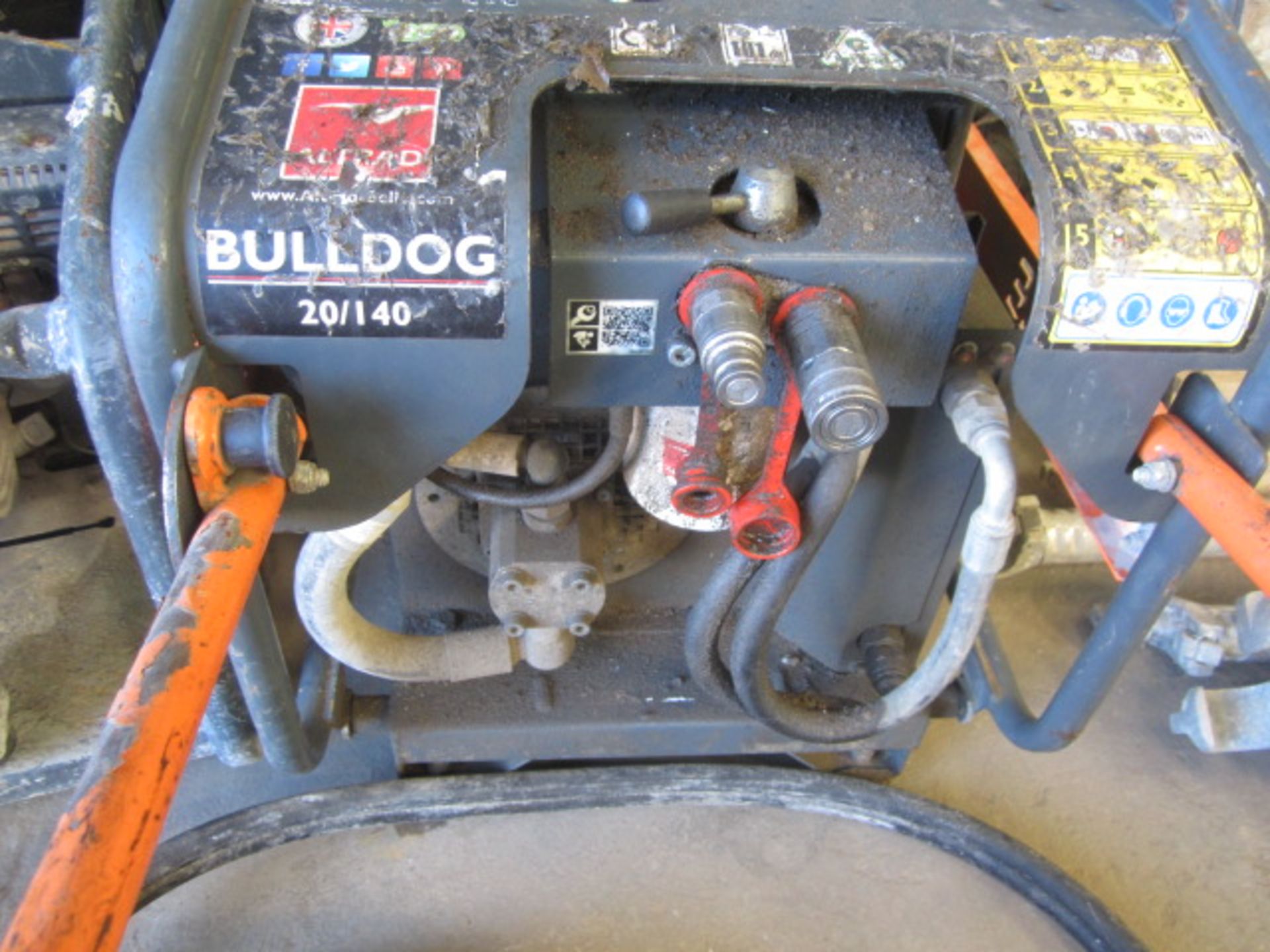 Altrad Belle Bulldog 20/140 hydraulic power pack and breaker - Image 5 of 8