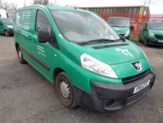 Peugeot Expert 1.6Hdi Swb panel van, 88bhp Registration: PX11 ZTT Recorded mileage: 75,870 MOT: 11/