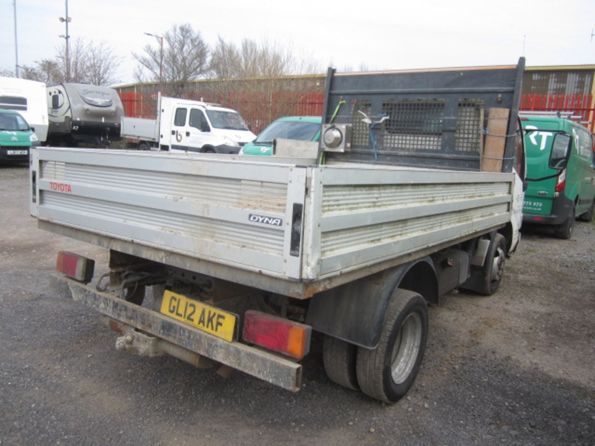 Toyota Dyna 350 D-4D 3.0 Mwb dropside, 143bhp Registration: GL12 AKF Recorded mileage: 63,146 MOT: - Image 8 of 20