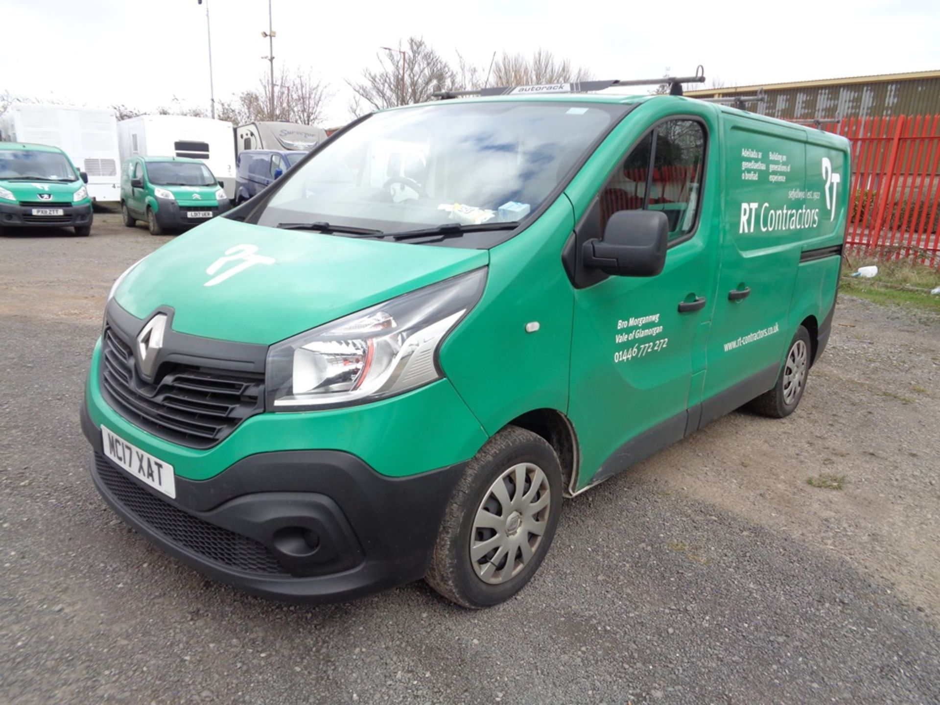 Renault Trafic Sl27 Business 1.6Dci panel van, 118bhp Registration: MC17 XAT Recorded mileage: 40, - Image 2 of 12