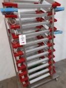 16 x 4-wheeled workshop bogies with stand