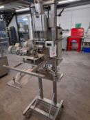 Alpikone AK-M ROPP capper All Stainless Steel semi-automatic ROPP capper. Last used on cap sizes