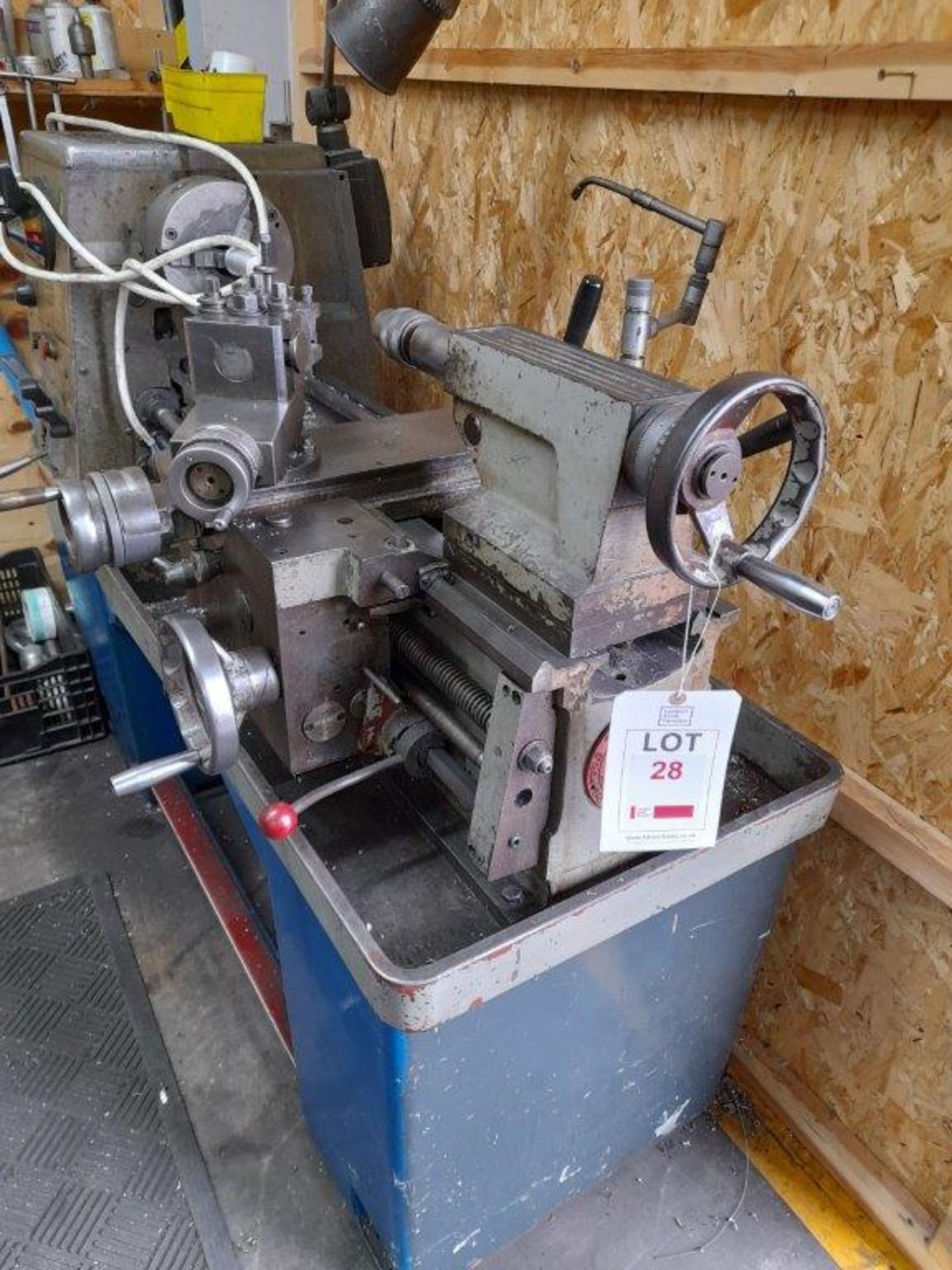 Colchester Student 1800 gap bed lathe, serial no. 4/0002/00080, 14 inch swing x 23 inch BC