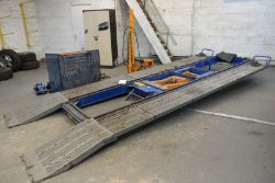 Car-o-Liner Bench Rack, Welders, Vehicle Lifts and Assets of an Automotive Bodyshop