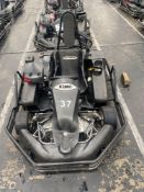 RIMO mini 160cc LPG fuelled kart complete with roll cage and seatbelt attachment, kart 37