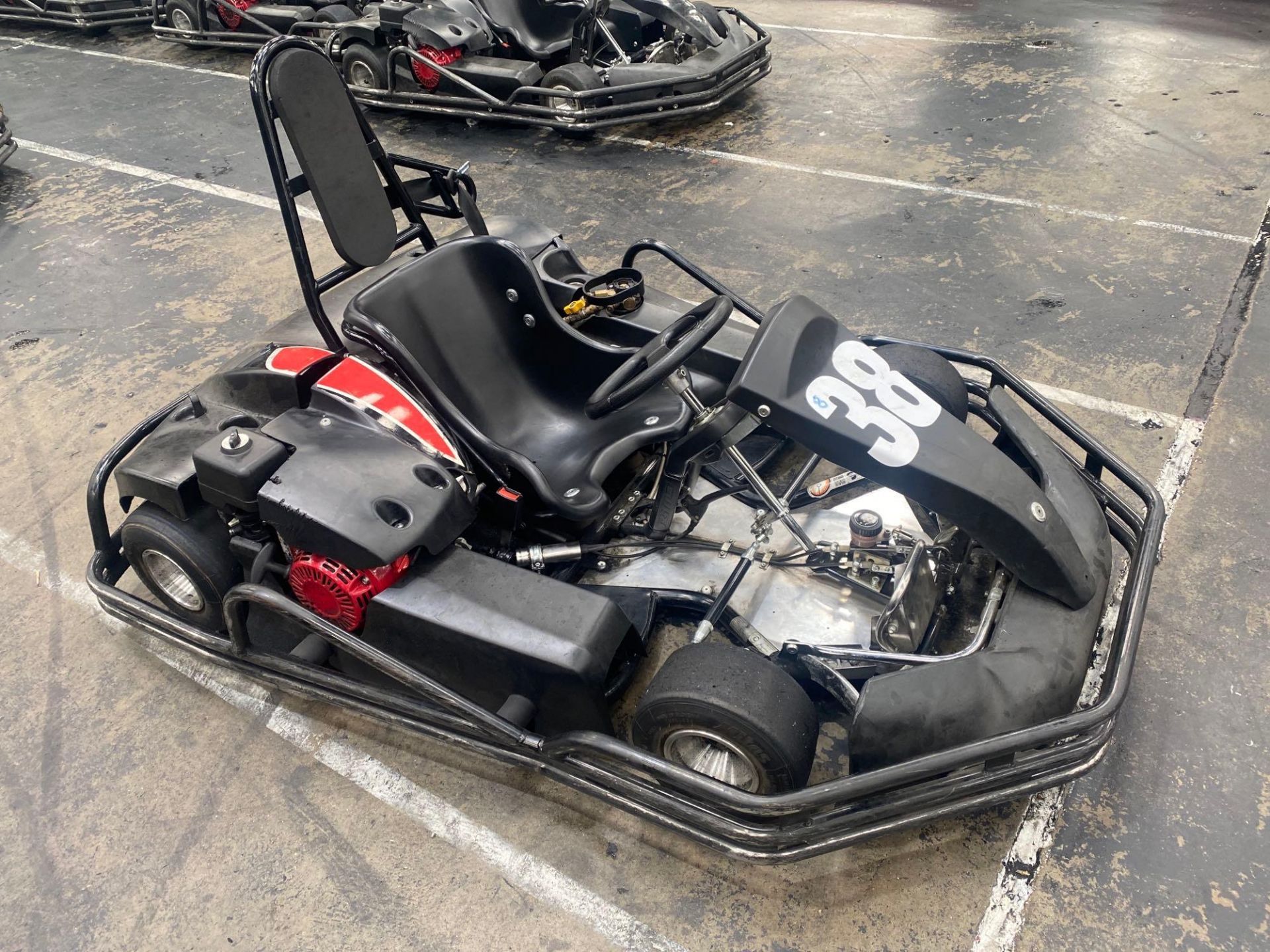 RIMO mini 160cc LPG fuelled kart complete with roll cage and seatbelt attachment kart 38 - Image 3 of 5