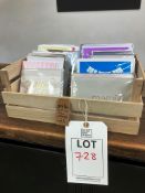 Box of assorted greeting cards