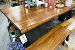 Suar Wood, rectangular dining table