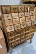 Timber frame multi drawer/cupboard sideboard unit