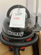 Henry HVR160-11 hoover 240v