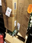 Quantity of assorted artificial plants (boxed)