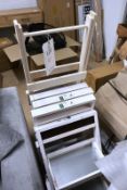 5 x various timber plant stands