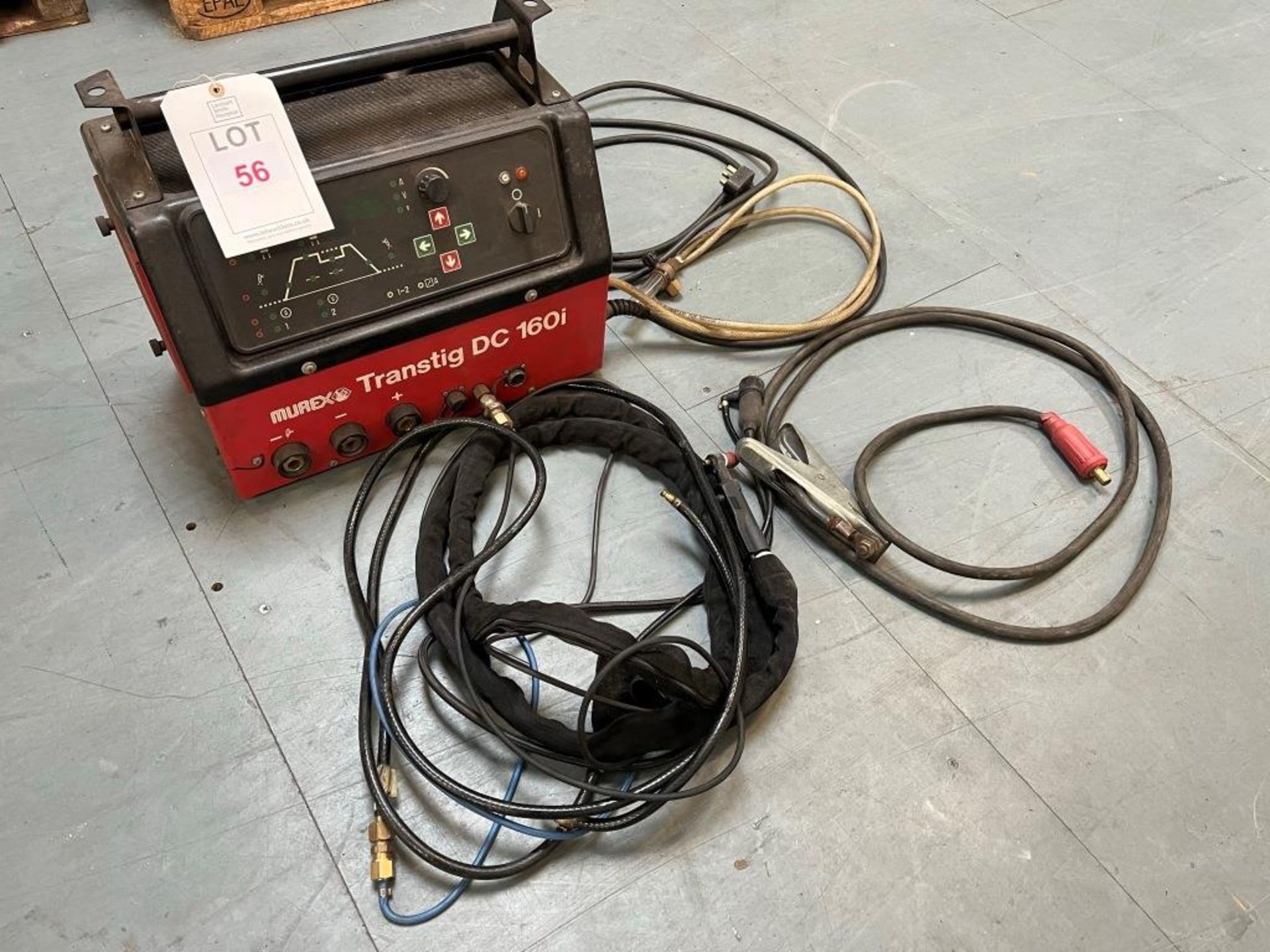 Murex Transtig DC160i welder - Image 2 of 3