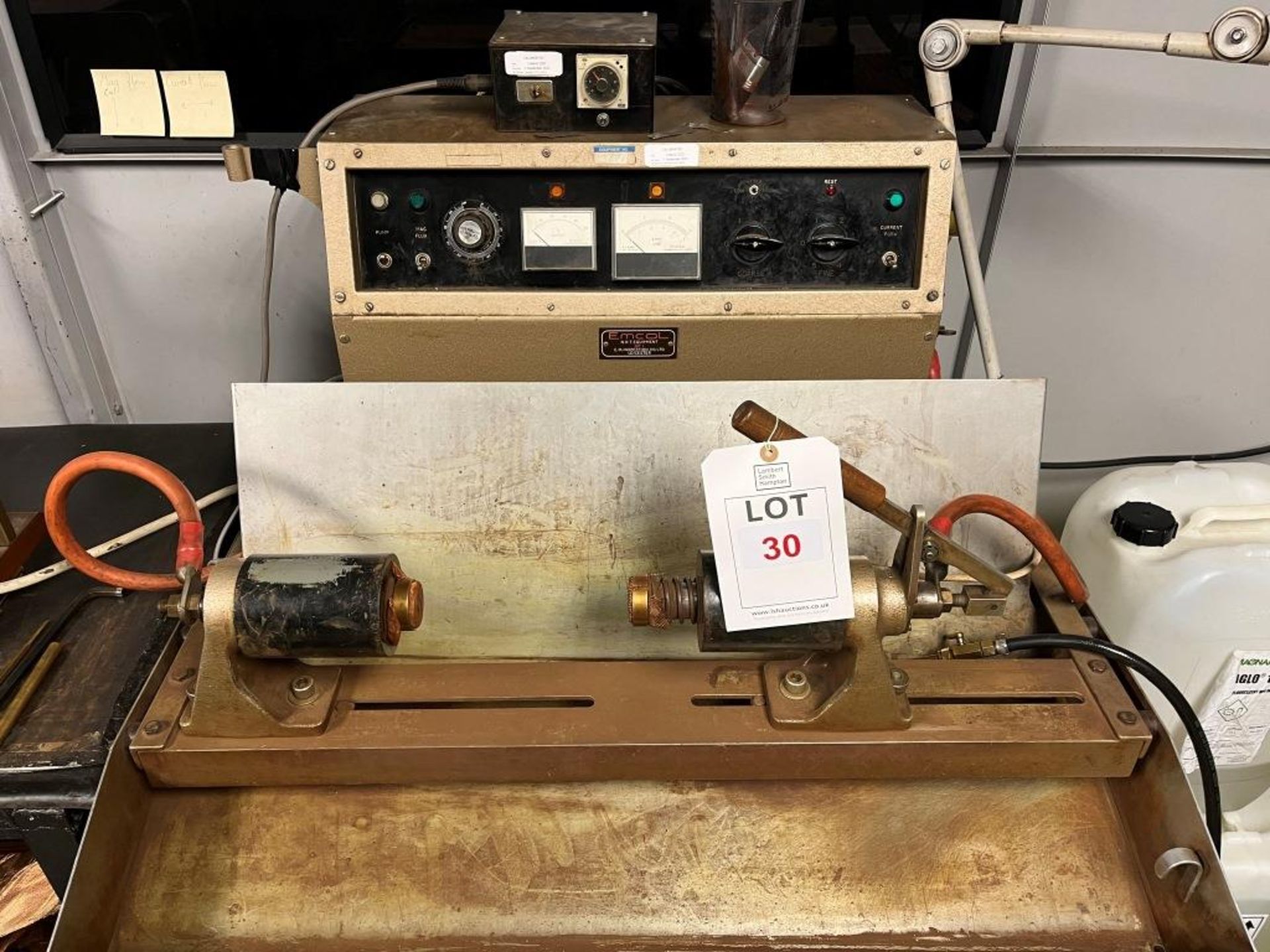 Emcol NDT GP1 MPI bench unit, Please note: A work Method Statement and Risk Assessment must be - Image 2 of 2